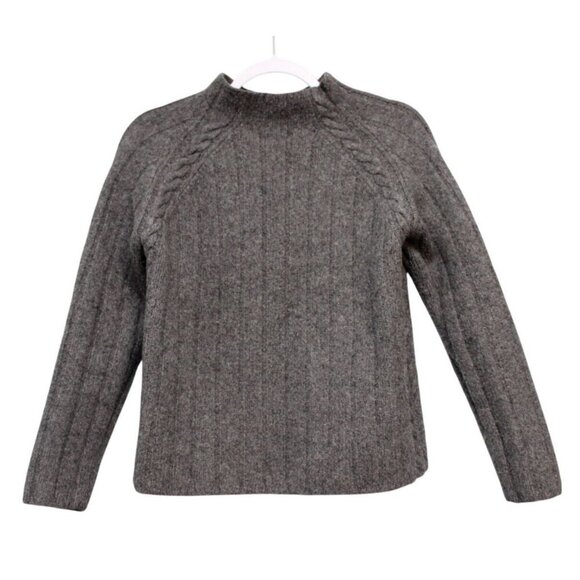 Banana Republic Sweaters - Banana Republic Sweater Size Medium Lambs Wool Alpaca Chunky Knit Minimalist Y2K